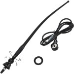 Tonysa universal car fm am antenne high flexible auto radio ariale avec connecteur male din pour truck ...