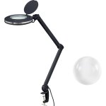 Toolcraft - 2178491 lampe loupe led noire 5' 127 mm avec support de serrage 5d 1. 75x q461092