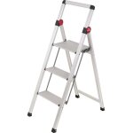 Toolcraft - to - 10104639 alliage d'aluminium escabeau double pliable, montage sans outils argent en ... Toolcraft - to - 10104639 alliage d'aluminium escabeau double pliable, montage sans outils argent en ...