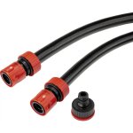 Toolcraft - to - 6897048 19 mm 3 / 4 pouce 1 pc(s) noir tuyau d'arrosage 2 m a007982