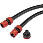 Toolcraft - to - 6897051 19 mm 3 / 4 pouce 1 pc(s) noir tuyau d'arrosage 20 m