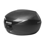 Top case 39l carbone press lock system shad sh39 pour moto