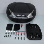 Top case 47l carbone noir catadioptre blanc shad sh47 pour moto