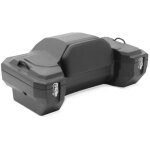 Top case 82 l bagtecs qt3 pour quad / atv - coffre arri�re �tanche noir avec dossier