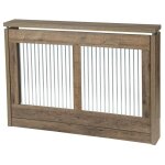 Cache - radiateur cristian 3120 topkit largeur 120 cm grand cache - radiateur classique ch�ne puccini ...