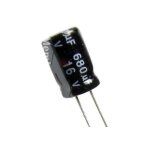 Condensateur lectrolytique 680uf 16v 105c taille 10x17mm 680mf16v105