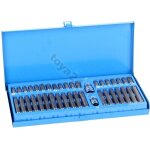 Cls hexagonales, torx et canneles spciales, jeu de 40 dans un coffret mtallique 66400 vorel