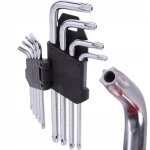 Torx hex keys jeu de 9 clés allen t10 - t50 avec trou Torx hex keys jeu de 9 clés allen t10 - t50 avec trou