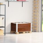 Torana - colliers de palette 2 pcs marron 80x60 cm bois de pin solide Torana - colliers de palette 2 pcs marron 80x60 cm bois de pin solide