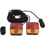 Feux de remorque 2 pcs rouge 10, 5x5x9, 5cm 12v ampoule classique Feux de remorque 2 pcs rouge 10, 5x5x9, 5cm 12v ampoule classique