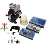 Torana - kit de compresseur d'arographe avec 3 pistolets