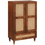 Meubles et étagères de rangement pour médias avec tiroir marron Meubles et étagères de rangement pour médias avec tiroir marron