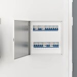 Torana - panneau d'accs blanc 50 x 50 cm acier