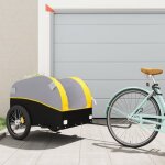 Torana - remorque pour vlo noir et jaune 45 kg fer