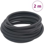 Tuyau d'air hybride noir 0, 6' 2 m caoutchouc et pvc Tuyau d'air hybride noir 0, 6' 2 m caoutchouc et pvc