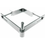 Torbel ? gond collier r�glable en acier zingu� 35x5mm ? fixation par serrage sur piliers b�ton, bois, ...