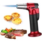 Torche de cuisine butane, chalumeau de cuisine professionnel, br�leur de cuisine, br�leur flamb�, chalumeau ...