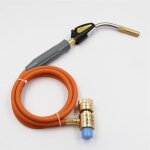Torche au propane mapp, soudage au chalumeau, soudage au chalumeau turbo � allumage au gaz, temp�rature ...