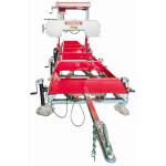Torros - scie à grumes sur remorque - moteur électrique 7, 5 kw 400 v - longueur de coupe 2794 mm - capacité ... Torros - scie à grumes sur remorque - moteur électrique 7, 5 kw 400 v - longueur de coupe 2794 mm - capacité ...