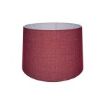Abat - jour en tissu rouge - deco mdl3011