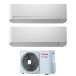 Toshiba - climatiseur r�versible dual - split seiya 10 + 13 ras - 2m14u2avg - e r - 32 wi - fi optionnel ...