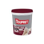 Toupret - enduit de rebouchage et lissage extrieur, 1. 5kg, blanc, avec spatule