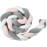 Tour de lit b�b�?1. 5m tour de lit coussin serpent coussin tresse pare - chocs velours protection bebe ...