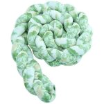 Tour de lit b�b� - 3 tissage b�b� coussin serpent tress� pare - choc velours protection lit bumper p�pini�re ...