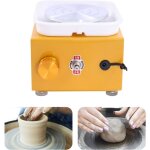 Tour de potier mini roue de poterie �lectrique 2000 tr / min outils d'artisanat bricolage c�ramique bricolage ...