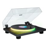 Tourne - disques bigben interactive partybttdlight - plateau lumineux - entra�nement par courroie - bluetooth ...