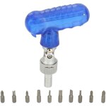 Tournevis à cliquet avec multi embout, 10 en 1, petite poche mini tournevis, convient pour la maison ... Tournevis à cliquet avec multi embout, 10 en 1, petite poche mini tournevis, convient pour la maison ...