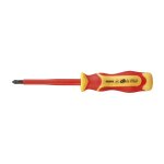 Tournevis cruciforme isole 1000 v ph0 x 60 mm Tournevis cruciforme isole 1000 v ph0 x 60 mm