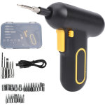 Tournevis �lectrique 29 en 1, 6 r�glages de force de torsion, perceuse sans fil avec batterie rechargeable, ...