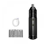Tournevis �lectrique, tournevis automatique sans fil rechargeable pour bricolage � domicile, avec embouts, ...