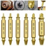 Tournevis et embouts cass�s - extracteur de tournevis cass� et us� - extracteur de vis double face - ...