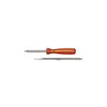 Tournevis facom pointe plate, phillips 5, 5 mm, 6, 5 mm, ph1, ph2 type interchangeable, 165 mm ( prix ...