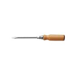 Tournevis manche bois pour vis  fente 6, 5x125mm 240mm facom athh. 6. 5x125