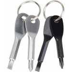 Tournevis de pr�cision 2 pi�ces poche tournevis porte clef portable outil de tournevis ext�rieur inoxydable ...