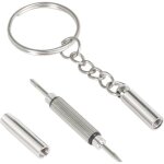 Tournevis de réparation de poche pour lunettes et lunettes de soleil porte - clés à double extrémité ... Tournevis de réparation de poche pour lunettes et lunettes de soleil porte - clés à double extrémité ...
