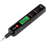 Tournevis testeur, stylo testeur de tension ca 12 - 300v, detecteur de tension, test de fil de phase ...