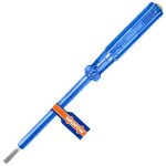 Tournevis testeur de tension wadfow 100 - 500v, taille 4x190mm, compact et ergonomique