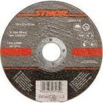Toya - disque � tron�onner pour m�taux sthor 125 x 1, 0 mm 08171
