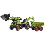 Tractopelle � p�dales falk claas axos 330 r�plique 3 - 7 ans coloris unique