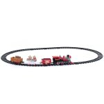 Fric lights and christmas - train de nol lectrique 16 pices anim musical  piles - feeric lights ...