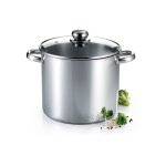 Traiteur inox + couvercle verre - 30 cm - baumalu