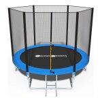 Viking choice ? trampoline 305 cm avec filet de s�curit� ? charge maximale 120 kg ? tapis super �lastique ...