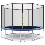 Trampoline filet de s�curit� enfants int�rieur ext�rieur maison bouncer lit adulte garde net - 8ft, 6 ...