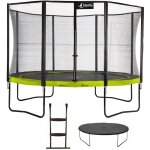 Kangui - trampoline de jardin rond 430 cm + filet de sécurité + échelle + bâche de protection punchi ... Kangui - trampoline de jardin rond 430 cm + filet de sécurité + échelle + bâche de protection punchi ...