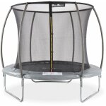 Trampoline rond � 250cm gris avec filet de protection int�rieur - pluton inner ? nouveau mod�le - trampoline ...