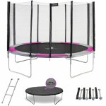 Trampoline rond Ø360cm avec filet, échelle, bâche et kit d'ancrage - ralli 360 - kangui Trampoline rond Ø360cm avec filet, échelle, bâche et kit d'ancrage - ralli 360 - kangui